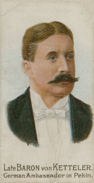 Clemens von Ketteler, německý velvyslanec v Pekingu od English School