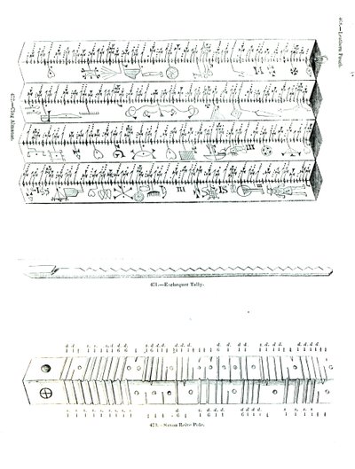 Clog Almanach, státní pokladna Tally a Saxon Reive Pole od English School