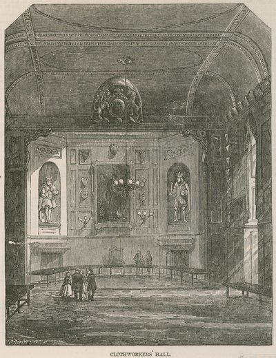Clothworkers Hall, Londýn od English School