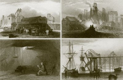 Uhelné doly od English School