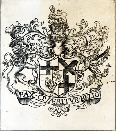 Erb Olivera Cromwella (1599-1658) od English School
