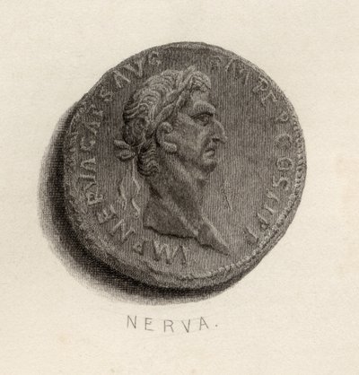 Mince z doby Nervy Caesara Augusta od English School