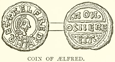 Aelfredova mince od English School