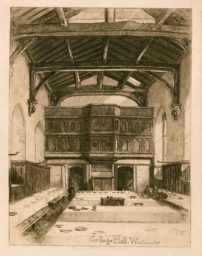 College Hall ve Westminster School od English School