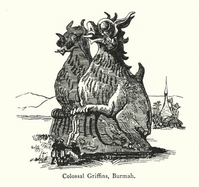 Colossal Griffins, Barmah (rytina) od English School