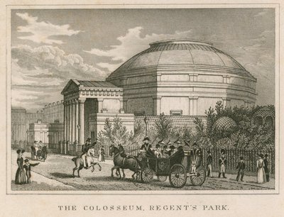 Koloseum, Regents Park, Londýn od English School