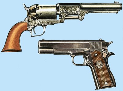 Colt Revolver a automat od English School