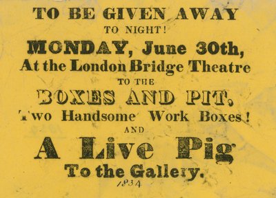 Soutěžní ceny budou předány v London Bridge Theatre od English School