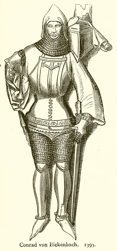 Conrad von Bickenbach. 1393 od English School