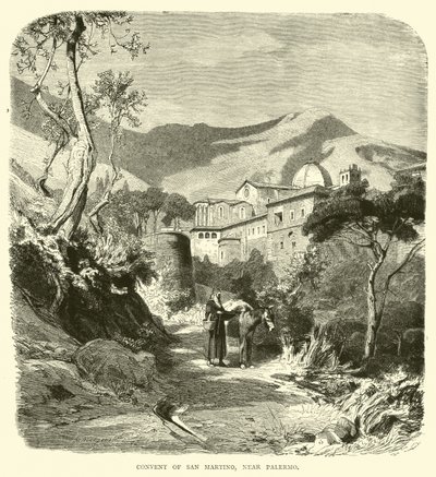 Klášter San Martino nedaleko Palerma od English School