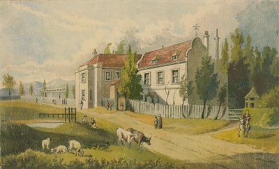 Copenhagen House, Londýn (wc na papíře) od English School