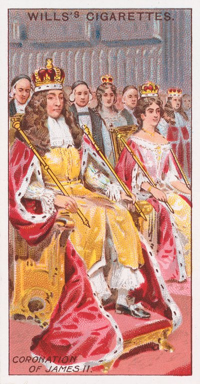 Korunovace Jakuba II od English School