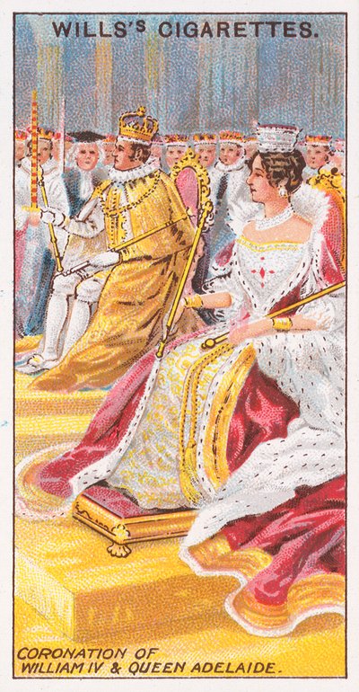 Korunovace Viléma IV. a královny Adelaidy od English School