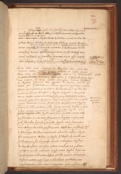 Cotton MS Faustina F III, f. 107r od English School