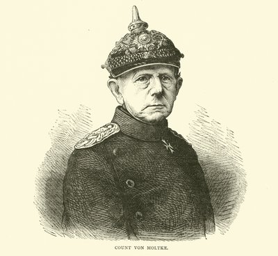 Hrabě von Moltke, červenec 1870 od English School