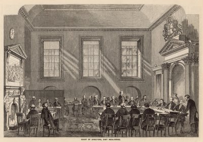 Ředitelský dvůr, East India House od English School