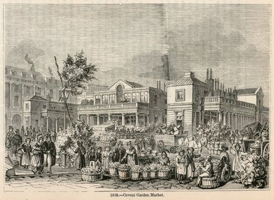 Tržnice Covent Garden, Londýn od English School