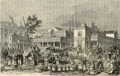 Covent Garden Market, Londýn od English School