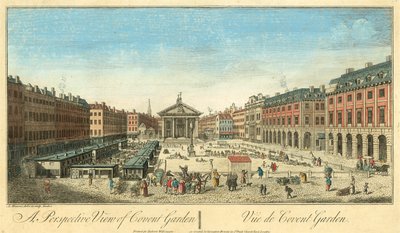 Covent Garden Market, Londýn od English School