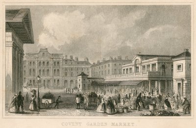 Covent Garden Market, Londýn od English School