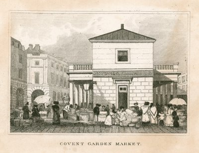 Covent Garden Market, Londýn od English School
