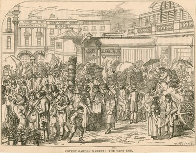 Covent Garden Market, Londýn: West End od English School