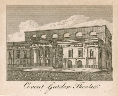 Covent Garden Theatre, Londýn od English School