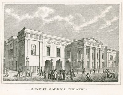Covent Garden Theatre, Londýn od English School