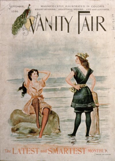 Obálka pro Vanity Fair, září 1896 od English School