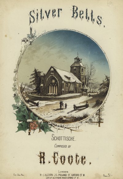 Obálka stříbrných zvonků od English School