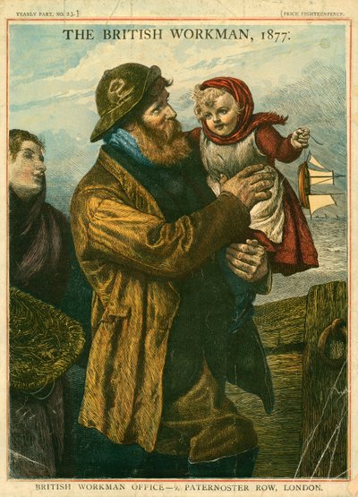 Obálka The British Workman, 1877 od English School