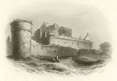 Hrad Craigmillar od English School