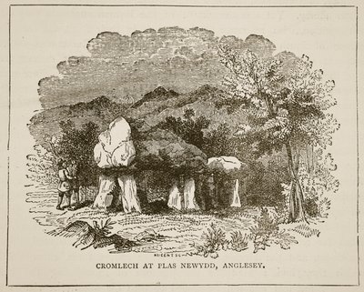 Cromlech v Plas Newydd, Anglesey od English School
