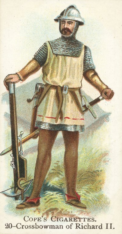 Kuše, král Richard II (chromolitho) od English School
