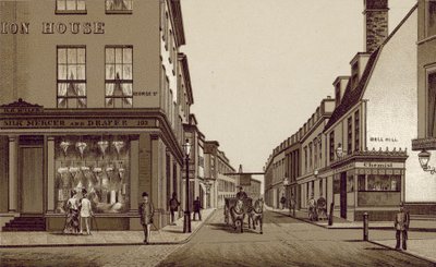 Croydon: High Street (litho) od English School