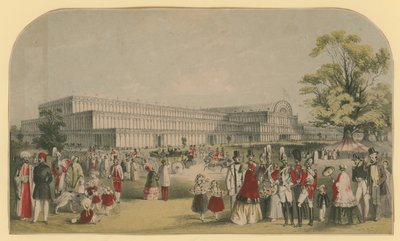 Crystal Palace, Hyde Park, Londýn od English School