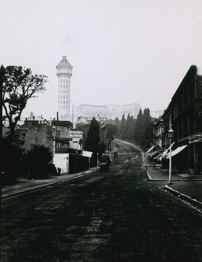 Crystal Palace, Sydenham, Londýn; fotografie od English School