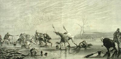 Curling v roce 1880, z 