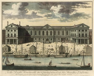 Custom House, Londýn od English School