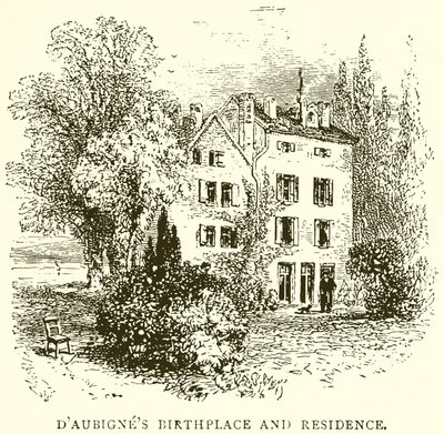 Místo narození a bydliště DAubignes od English School