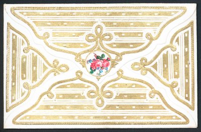 Delikátní růžové růže (obálka), kard od English School