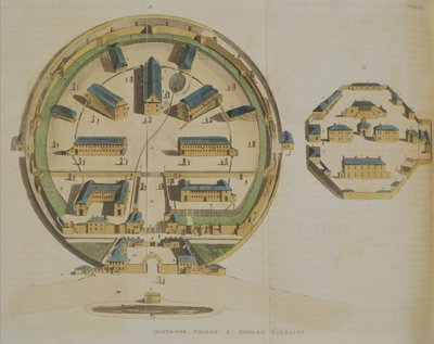 Vězení Dartmoor, 1810 od English School