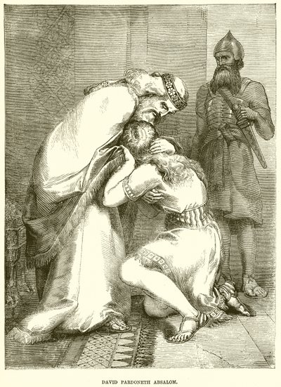 David Pardoneth Absalom od English School