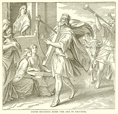 David přináší domů archu v Triumphu od English School