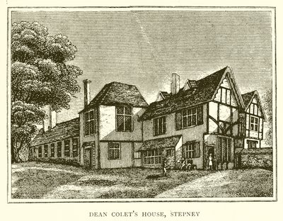 Dean Colets House, Stepney od English School