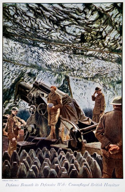 Defiance pod obrannou sítí, 1914-19 od English School