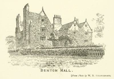 Denton Hall (rytina) od English School
