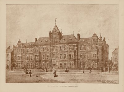 Derby Architecture, The Deaf and Dumb Institution (rytina) od English School