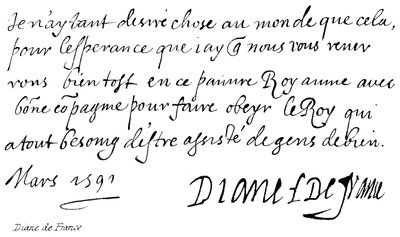 Diana z Francie od English School