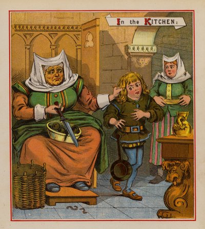 Dick Whittington a jeho kočka (barevné lito) od English School